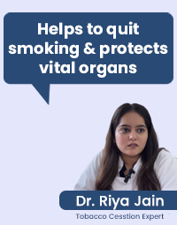 Quit smoking & protect vital organs advice by Dr. Riya Jain